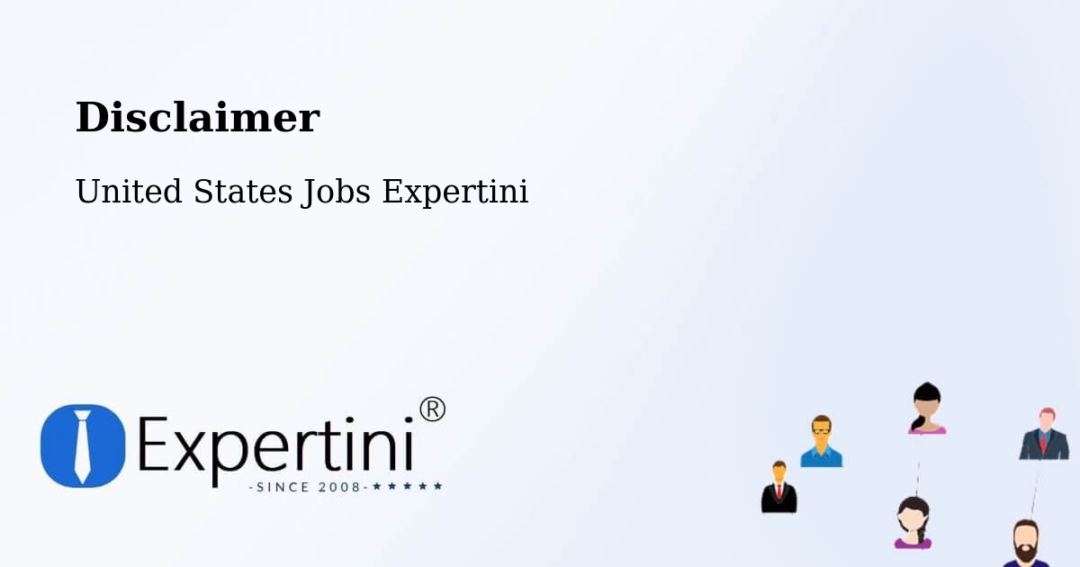 Disclaimer – Willow Grove - United States Jobs Expertini